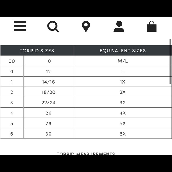 Torrid classic mineral wash black crew top NWOT - Picture 6 of 6